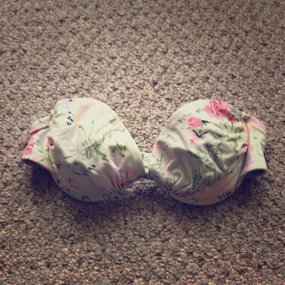 Floral Bathing Suit Top